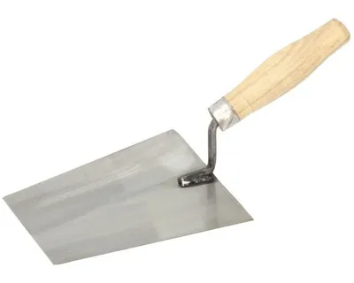 Obrázek produktu pro Ocelová broušená zednická lžíce, 18 x 13 cm
