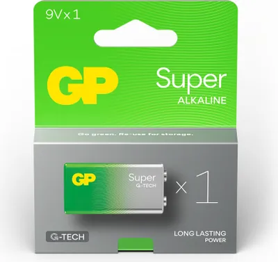 Zdjęcie produktu dla GP GPSUP1604A251C1 GP Batterie SUPER E-Block 9,0 V