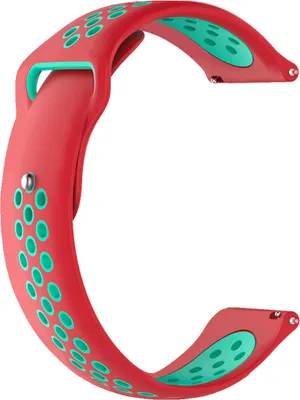 Immagine prodotto di Per Amazfit GTR 3 / GTR 3 Pro Cinturino in plastica/silicone Smart Sport Rosso/Turchese