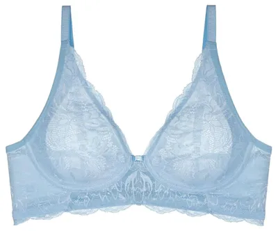 Produktbild von Triumph Amourette Charm T N03, Farbe: Blau BI/00BI, Größe: 75E BH ohne Bügel