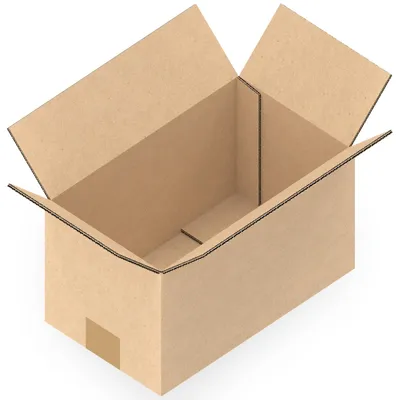 Produktbild von KK Verpackungen 400 Stück Versandkartons 492 x 292 x 284 mm Kartons 2-wellig, Faltkartons