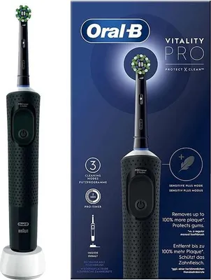 Zdjęcie produktu dla Szczoteczka elektryczna Oral-B Vitality PRO D103.413.3 Black