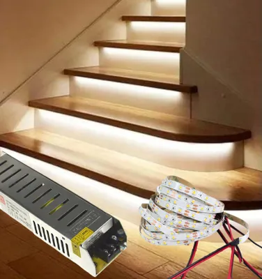 Produktbild von Led rigid Treppen LED-Streifen-Set neutralweiß individuell