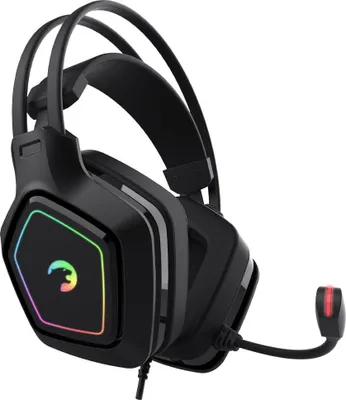 Produktbild von Gaming Headset mit Mikrofon USB Gamer PC vibrierende Kopfhörer GAMEPOWER Mihawk