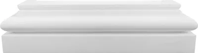 Produktbild von Basis für Pilaster | harte Acryl Außenschicht | Fassade | Barock | Außendekor | Stuck | weiß | EPS | 117 x 500 mm | PC106