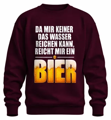 Imagen del producto de Nadie me puede superar. Busco una sudadera o un jersey, color burdeos, talla 3XL