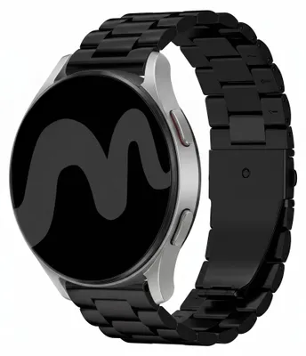 Produktbild von imoshion Edelstahlarmband - Universelle 20 mm Anschluss - Schwarz