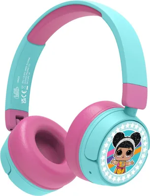 Immagine prodotto di OTL Technologies L.O.L. Surprise! Cuffie Con cavo e senza cavo A Padiglione MUSICA USB tipo-C Bluetooth Rosa, Blu