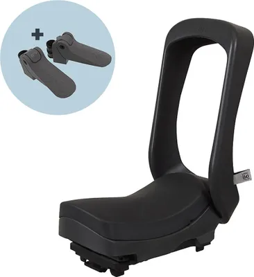 Immagine prodotto di Urban Iki Junior Mik Hd Seggiolino per bicicletta Silver Max 35 kg Ragazzo Silver Max 35 kg