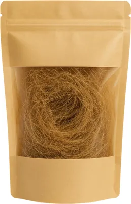 Obrázok produktu pre Kokosové vlákno 2 l - Prírodná podstielka do klietok a voliér pre papagáje