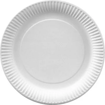 Produktbild von 50 Teller, Pappe pure rund Ø 26 cm weiss extra stark