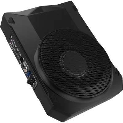 Produktbild von Auto Subwoofer - Aktiver Untersitz-Subwoofer - 25,4 cm - 1000 W - Flach - Integrierter Verstärker - Bass-Boost