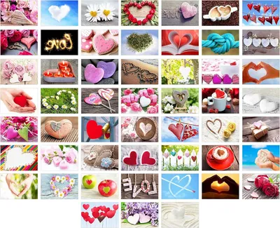 Productafbeelding van Ansichtkaarten Set - Liefdeskaarten Bruiloft - Wenskaarten Sturen - 52 Verschillende Motieven - DIN A6 - Bruin