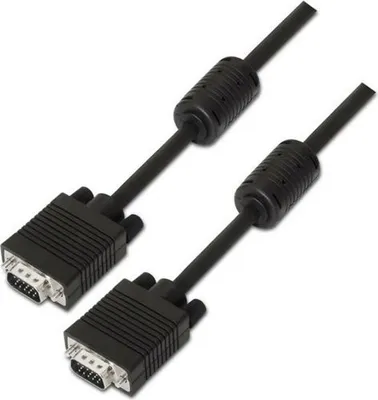 Productafbeelding van AISENS A113-0071, 1,8 meter, VGA (D-Sub), VGA (D-Sub), Samec, Samec, Zwart
