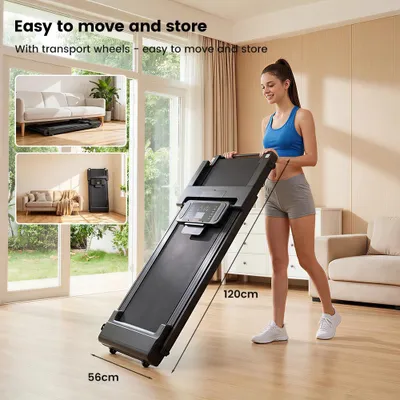 Immagine prodotto di Tapis roulant - X2NC - Elettrico, pieghevole - Inclinazione regolabile manualmente - 1–12 km/h - 12 programmi - App Bluetooth/display