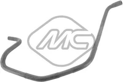 Produktbild von Metalcaucho Kühlerschlauch Wasserschlauch für OPEL Zafira A (T98) 08994