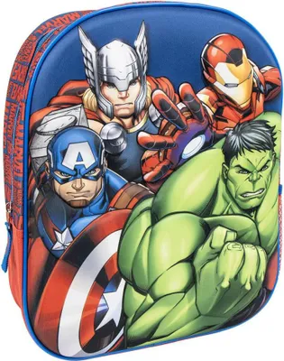 Produktbild von Plecak Marvel Avengers 31cm CERD - Oficjalny Produkt Premium dla Miłośników Komiksów