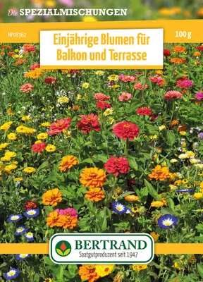 Artikelbild 1 von 'Blumenwiese Einjährige Blumen für Balkon und Terrasse (100 g)'