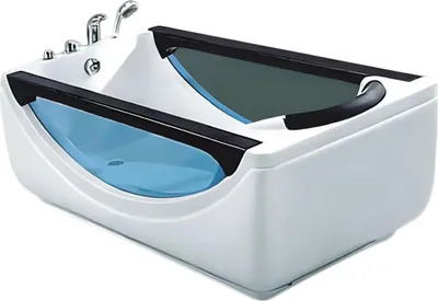 Produktbild von Badewanne Hydromassagewanne Whirlpool Blubberbad Spa-Bad Whirlwanne 180x85 cm