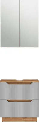 Immagine prodotto di Set di mobili da bagno Vicco Lotta Grigio 2 parti, Model 59444