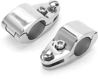 Image de 2 pièces de ferrures coulissantes en acier inoxydable pour charnières de bateaux Marine, 32 mm/1,26 pouce