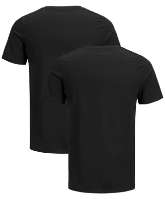 Produktbild von JACK & JONES Rundhals T-Shirt 2-er Stück Pack Kurzarm Shirt Basic Set JJECORP Größe: M