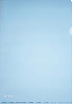 Obrázek produktu pro Herlitz 10 Sichthüllen Aktenhülle blau genarbt DIN A4