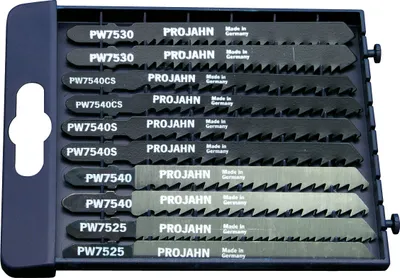 Produktbild von Projahn Stichsägeblätter Set Sortiment 10 tlg HolzPRO