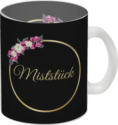 Produktbild von Miststück Glas Tasse Besonders geeignet zum Wichteln, als Abschiedsgeschenk,