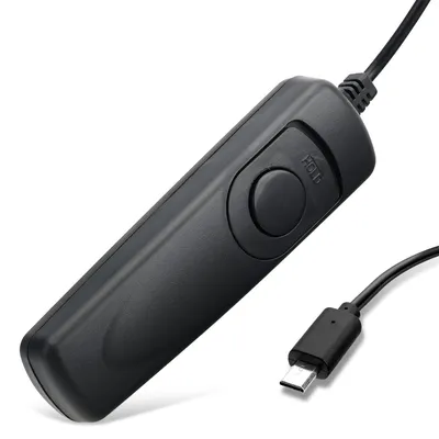 Immagine prodotto di subtel Pulsante di scatto compatibile con compatibile con Sony DSC-RX100 VII - Cavo di scatto RM-VPR1, RM-SPR1 Telecomando, remote control remoto, shutter release