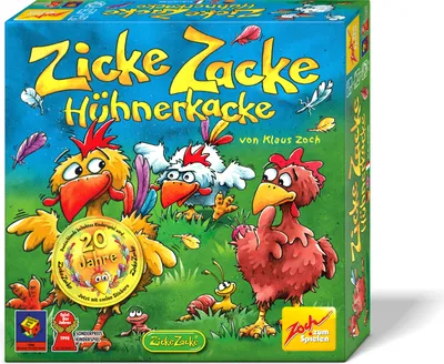 Produktbild von Spiel Zicke Zacke Huehnerkacke
