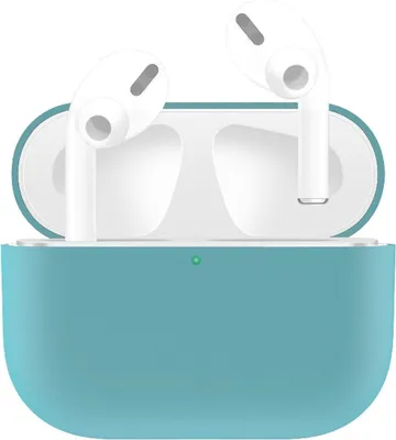 Produktbild von König Design Hülle kompatibel mit Apple AirPods Pro Kunststoff Full Cover Handyhülle - Case Grün