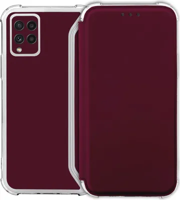 Produktbild von Samsung Galaxy A22 TPU Flip Case Dunkelviolett