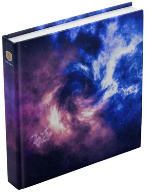 Obrázek produktu pro Henzo Jumbo fotoalbum Cosmos 30 x 30 cm, 100 stran, s pergamenovými listy, vesmírný motiv