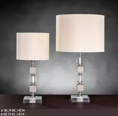 Obrázok produktu pre Stolná lampa, farba: béžová. Lampa, luster, kryštálové lampy, svietidlá
