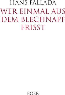 Produktbild von Wer einmal aus dem Blechnapf frißt
