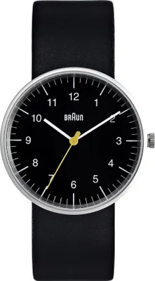 Produktbild von Braun Herren Analog Quarz Armbanduhr BN0021BKBKG