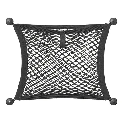 Immagine prodotto di Rete portaoggetti elastica doppia 40 x 34 cm con autoadesiva e fissaggio a vite