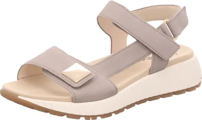 Produktbild von Gabor Fashion Damen-Sandalette Beige-Grau, Farbe:beige/schlamm, EU Größe:38