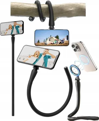 Zdjęcie produktu dla TELESIN flexible mount for phones (black)
