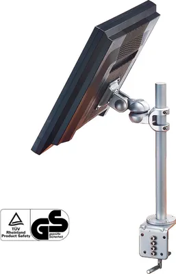 Produktbild von ROLINE LCD-Arm Trägerstange, 2 Gelenke, Tischmontage, bis 12 kg