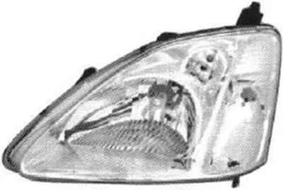 Produktbild von Van Wezel Scheinwerfer rechts für Honda Civic