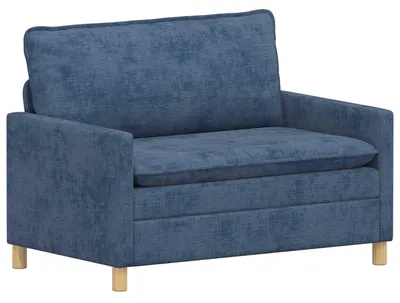 Obrázok produktu pre vidaXL Pohovka Modrá 126 x 81 x 87,5 cm Polyester