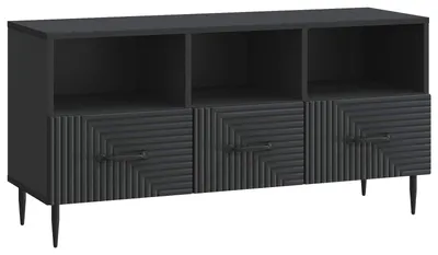 Produktbild von TV-Schränk Schwarz 102 x 34,5 x 50 cm Holzwerkstoff
