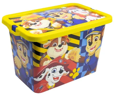 Produktbild von Paw Patrol Aufbewahrungsbox Store Box - 7 Liter Chase Marshall Bubble