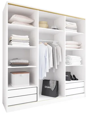 Produktbild von Offener Kleiderschrank MERV K11 270 weiß