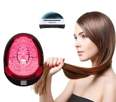 Obrázok produktu pre Laserová prilba Globlight proti vypadávaniu vlasov - Technológia LLLT certifikovaná FDA na rast vlasov - Bezpečná a účinná pre mužov a ženy