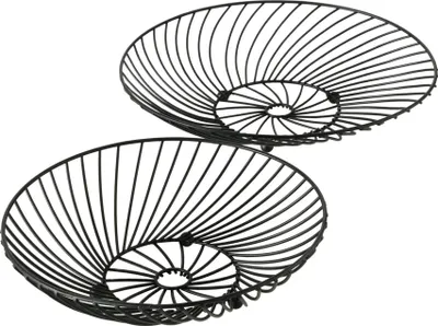 Imagen del producto de Conjunto de cuencos de metal Boltze, color , diseño moderno, diámetro 25/28 cm, para decoración