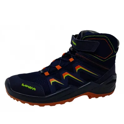 Produktbild von Lowa Maddox Warm GTX Mid Jr. Jungen Wanderschuh in Blau, Größe 37