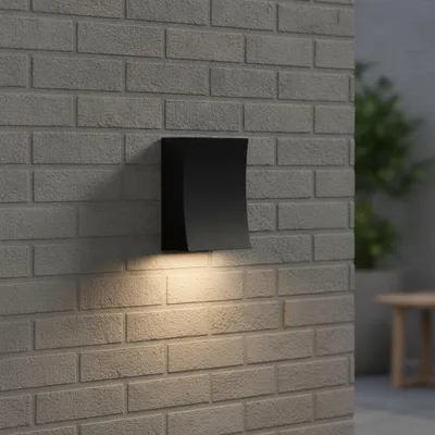 Productafbeelding van Downlighter Boxy antraciet, AI-gegenereerde afbeelding